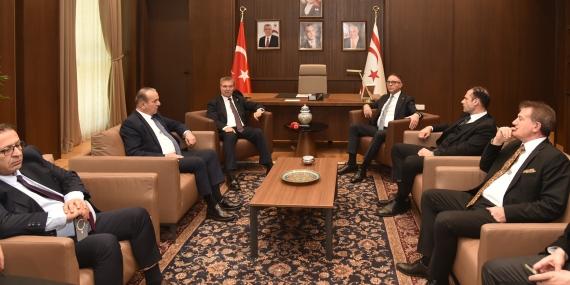 BAŞBAKAN ÜSTEL, ÖZERDAĞ VE YÜKSEK ADLİYE KURULU ÜYELERİ İLE TOPLANTI YAPTI: YARGI REFORMU ELE ALINDI