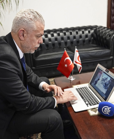 KKTC Ankara Büyükelçisi Korukoğlu, AA'nın "Yılın Kareleri" oylamasına katıldı