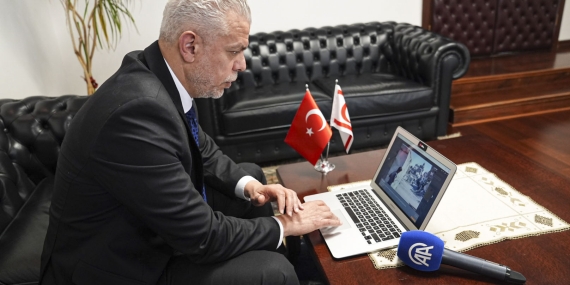 KKTC ANKARA BÜYÜKELÇİSİ KORUKOĞLU, AA’NIN “YILIN KARELERI” OYLAMASINA KATILDI