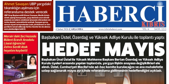 4 ŞÜBAT ÇARŞAMBA –  GAZETE MANŞETİMİZ