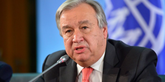 GUTERRES: “GAZZE, FİLİSTİN DEVLETİ’NİN AYRILMAZ BİR PARÇASIDIR VE ÖYLE KALMALIDIR”