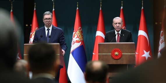 CUMHURBAŞKANI ERDOĞAN: SIRBİSTAN’LA 5 MİLYAR DOLARLIK TİCARET HEDEFİMİZE YAKLAŞIYORUZ