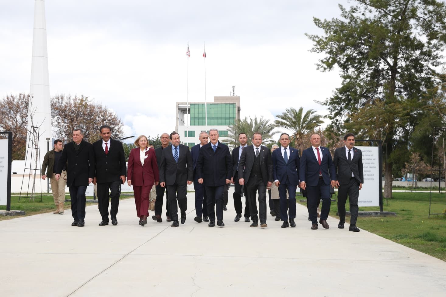 TBMM Milli Savunma Komisyonu Başkanı Hulusi Akar, KKTC'de temaslarda bulundu