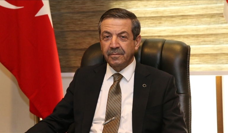 DIŞİŞLERI BAKANI ERTUĞRULOĞLU, TÜRKEŞ İÇİN MESAJ YAYIMLADI