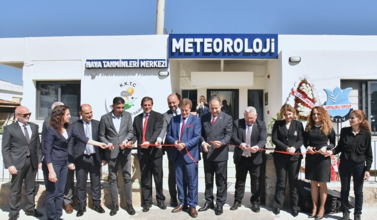 METEOROLOJİ DAİRESI YENİ HAVA TAHMİNLERİ MERKEZİ DÜZENLENEN TÖRENLE AÇILDI