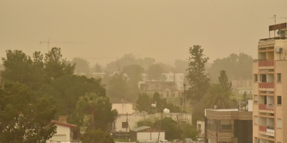 Tozlu hava bugün de etkili oluyor…