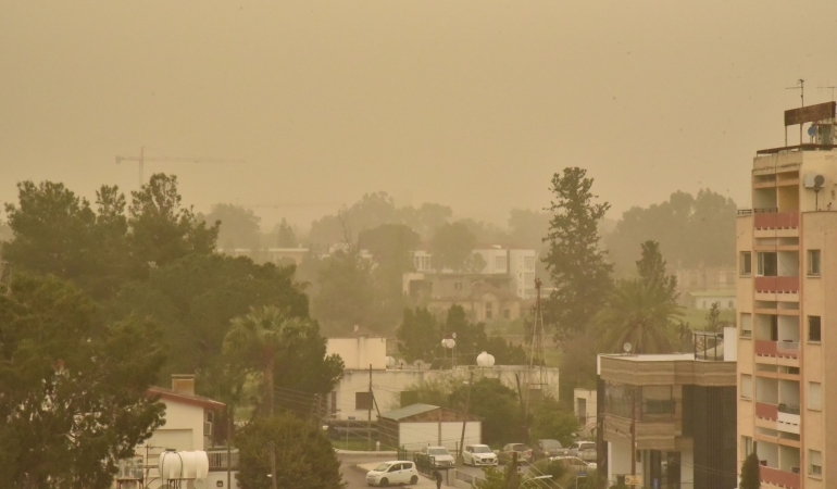 Tozlu hava bugün de etkili oluyor…