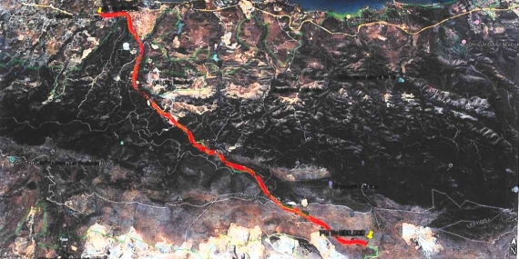 DAĞ YOLUNDA YOL YAPIM ÇALIŞMALARI BAŞLADI