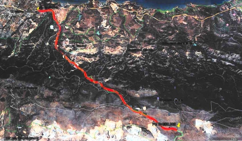 DAĞ YOLUNDA YOL YAPIM ÇALIŞMALARI BAŞLADI