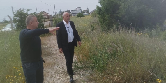 GÜRSEL UZUN YAPILACAK BÖLGE AMİRLİKLERİ İÇİN SAHADA İNCELEMELERDE BULUNDU