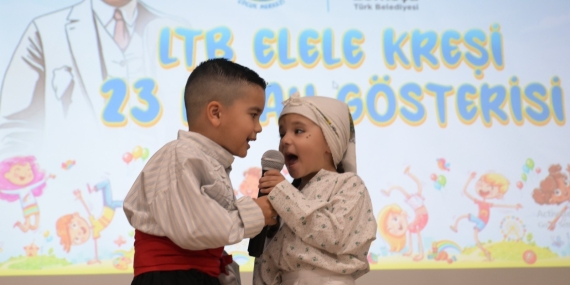 LTB EL ELE KREŞİ ÇOCUKLARI 23 NİSAN’I AİLELERİYLE BIRLİKTE COŞKUYLA KUTLADI