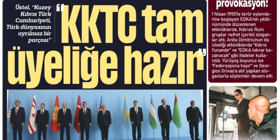 3 NİSAN 2026 CUMA -GAZETE MANŞETİMİZ