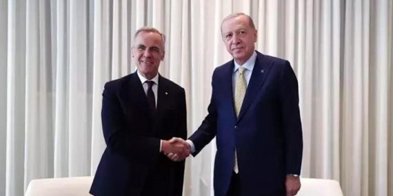 Cumhurbaşkanı Erdoğan, Kanada Başbakanı ile görüştü