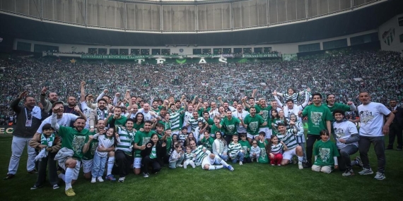 Bursaspor, tüm profesyonel liglerde şampiyon olan tek takım oldu
