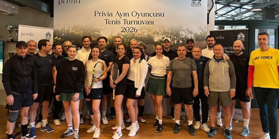 Kemer Country Clubda tenis heyecanı