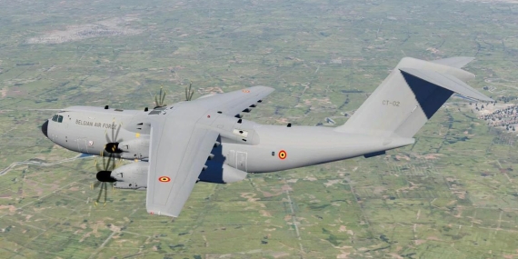 Belçikaya ait askeri uçağa Haitide ateş açıldı