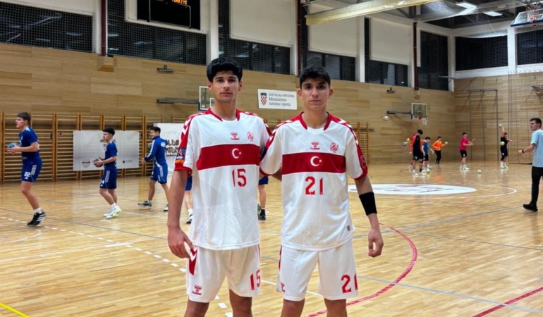 UKÜ’NÜN HENTBOLCULARI İBRAHİM VE ABDULLAH TÜRKİYE U-16 MİLLİ TAKIMI’NDA