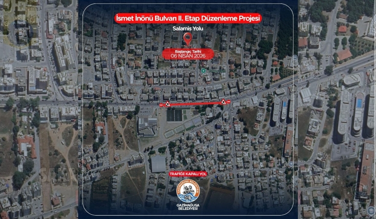 SAKARYA KAVŞAĞI İLE MOLTO AVM ARASINDAKİ GÜZERGÂH BUGÜN TRAFİK AKIŞINA KAPALI