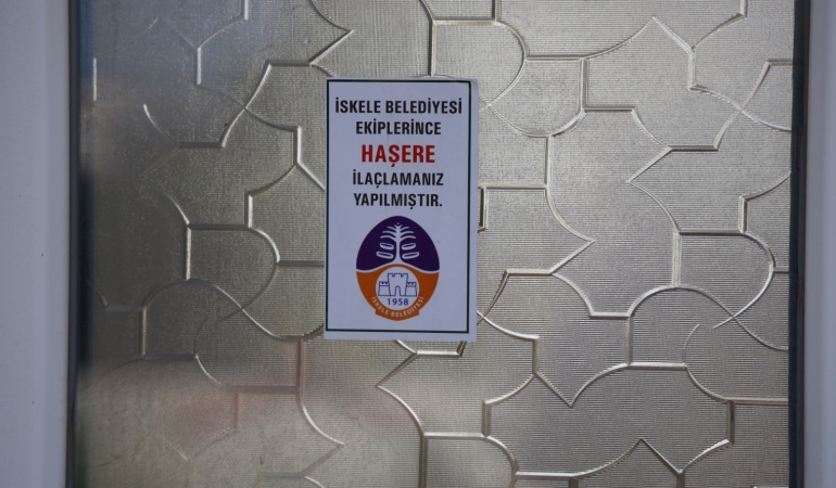 İSKELE’DE SİVRİSİNEK VE HAŞEREYLE MÜCADELE BAŞLADI