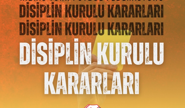 KTFF DİSİPLİN KURULU KARARLARI AÇIKLANDI: SAHAYA GİREN GÖNYELİ’YE PARA CEZASI, ASIM ZURNACI’YA 5 MAÇ MEN