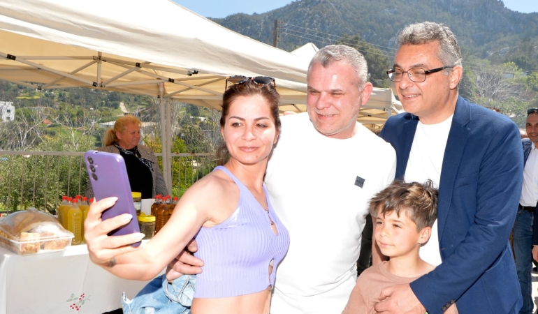 CUMHURBAŞKANI TUFAN ERHÜRMAN TATLISU OT KÜLTÜR FESTİVALİ’NE KATILDI