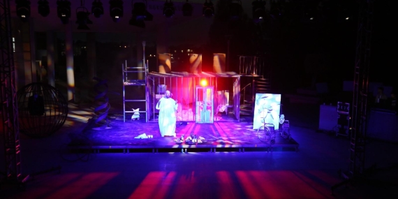 Abdullah Öztoprak gösterisini LAÜ’de sahneledi