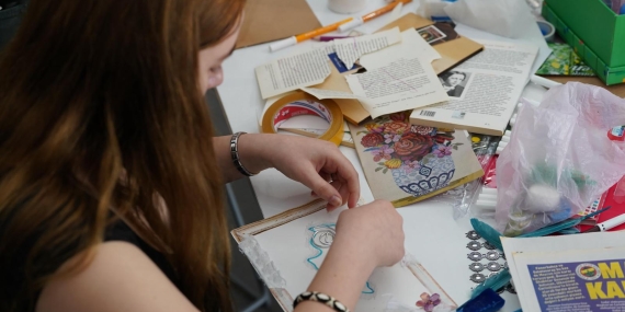 ARUCAD’da düzenlenen Posta Sanatı Atölyesi tamamlandı