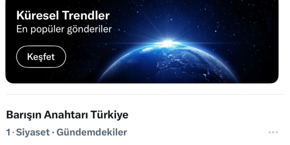 ‘Barışın Anahtarı Türkiye’ dünyada gündem oldu