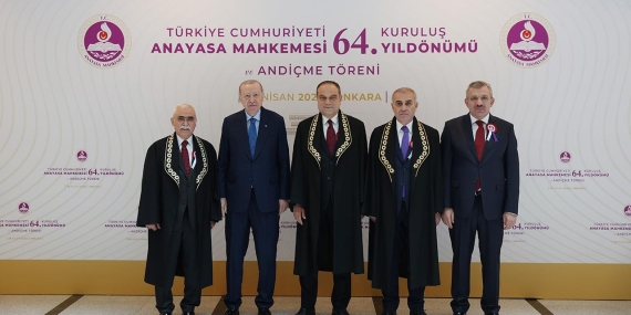 Cumhurbaşkanı Erdoğan, AYM’nin 64. kuruluş yıl dönümü törenine katıldı