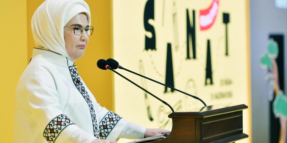 Emine Erdoğan: Küreselleşmenin kültürleri tek potada eritme gibi bir yan tesiri var