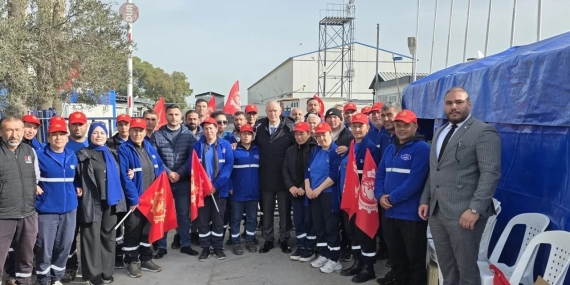 Hasipoğlu’ndan işverenlere çağrı: “1 Mayıs’ta kepenkler emeğe saygı için kapansın”