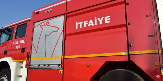 Haspolat’ta ev yangını