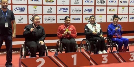 Milli para masa tenisçi İrem Oluk’tan altın madalya