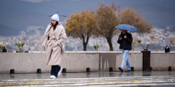 Serin ve yağışlı hava geliyor