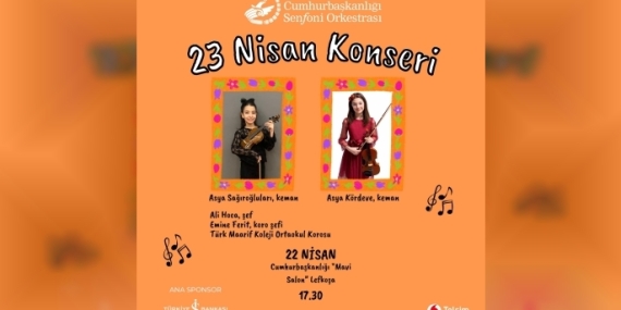 KKTC CSO’DAN 23 NİSAN KONSERİ