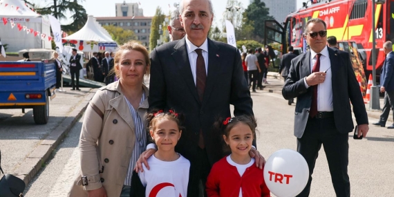 TBMM Başkanı Kurtulmuş, “Meclis Bahçesi Çocuk Bahçesi” etkinlik alanını ziyaret etti