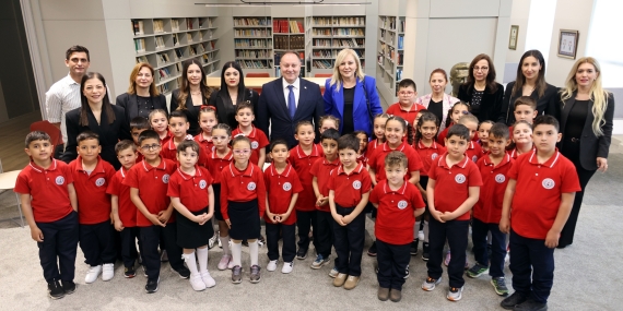 Öztürkler, Güzelyurt Barış İlkokulu öğrencilerini kabul etti