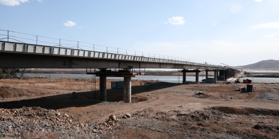 Rusya ile Kuzey Kore arasında kara yolu bağlantısı sağlayacak köprünün inşası bitiyor