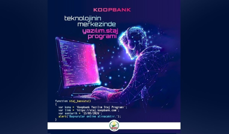 KOOPBANK YAZ DÖNEMİ STAJ PROGRAMI BAŞVURULARI BAŞLADI