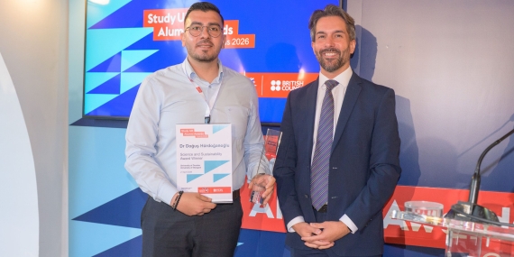 UKÜ’lü Öğretim Üyesi Hürdoğanoğlu ödüle layık görüldü