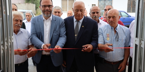 GAZİLER DERNEĞİ İSKELE ŞUBE BİNASI TÖRENLE AÇILDI