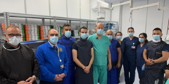 Gazimağusa Devlet Hastanesi’nde ilk anjiyo yapıldı…