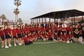 Şehit İlker Karter İlkokulu’nda Spor ve Yaşam Alanı açıldı, mezunlar buluşması düzenlendi
