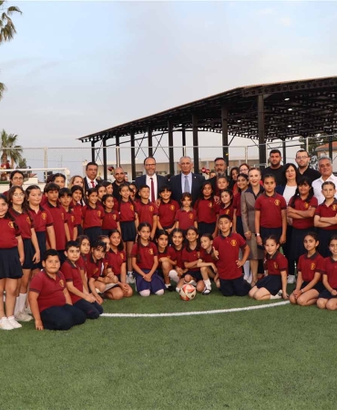 Şehit İlker Karter İlkokulu’nda Spor ve Yaşam Alanı açıldı, mezunlar buluşması düzenlendi