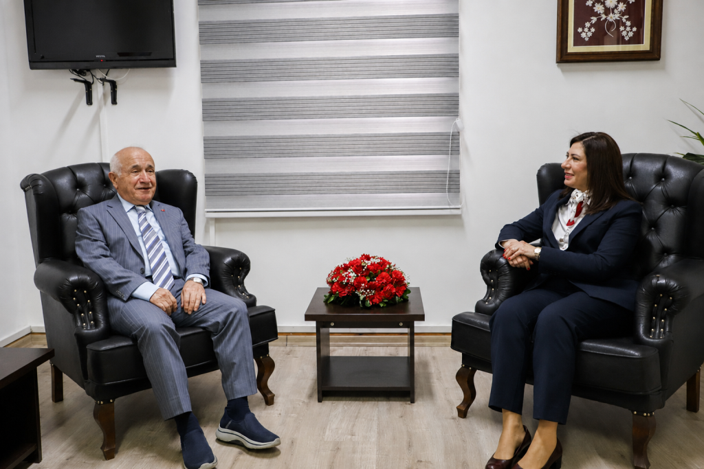 CTP Genel Başkanı İncirli eski TBMM Başkanı Çiçek ile görüştü