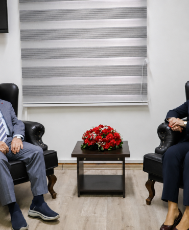 CTP Genel Başkanı İncirli eski TBMM Başkanı Çiçek ile görüştü