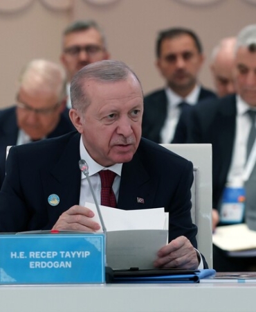 TC Cumhurbaşkanı Erdoğan, Türk Devletleri Teşkilatı Gayriresmi Zirvesi'nde konuştu: