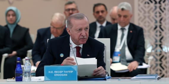 TC Cumhurbaşkanı Erdoğan, Türk Devletleri Teşkilatı Gayriresmi Zirvesi’nde konuştu