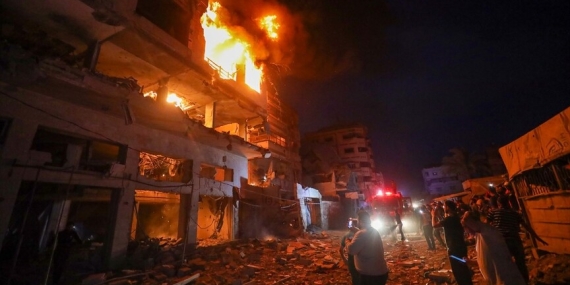 İsrail’in ateşkese rağmen Gazze’ye düzenlediği hava saldırılarında en az 7 Filistinli hayatını kaybetti