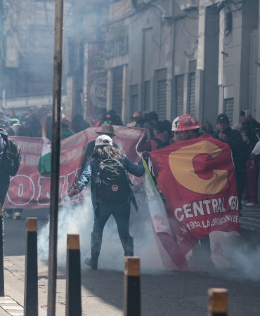 Bolivya'da hükümet karşıtı protestolarda 57 kişi gözaltına alındı